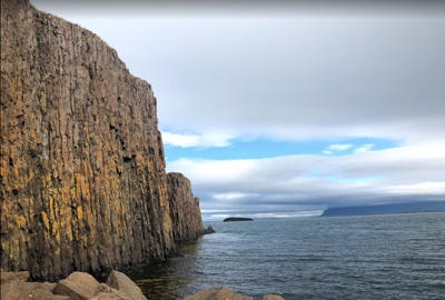 Photo of Súgandisey Cliff